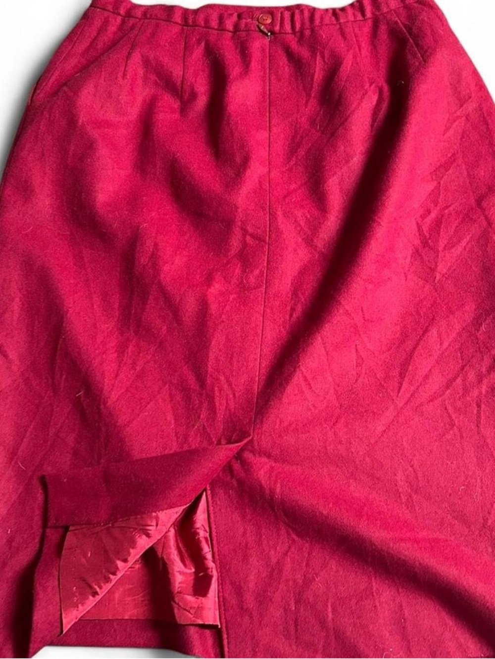 Pendleton Rich Raspberry Pencil Skirt - Picture 5 of 6